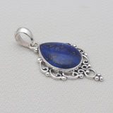 925 Sterling Silver Lapis Lazuli Pendants