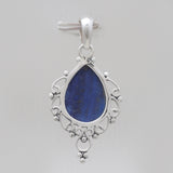 925 Sterling Silver Lapis Lazuli Pendants