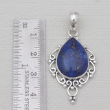 925 Sterling Silver Lapis Lazuli Pendants