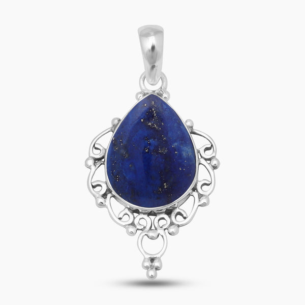 925 Sterling Silver Lapis Lazuli Pendants