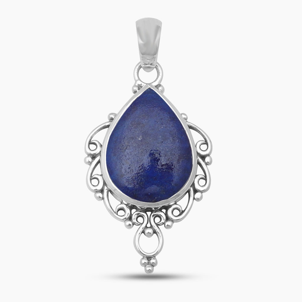 925 Sterling Silver Lapis Lazuli Pendants