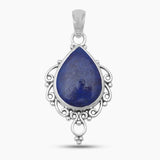 925 Sterling Silver Lapis Lazuli Pendants