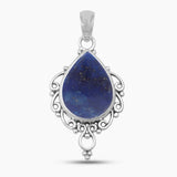 925 Sterling Silver Lapis Lazuli Pendants