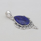 925 Sterling Silver Lapis Lazuli Pendants