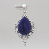 925 Sterling Silver Lapis Lazuli Pendants