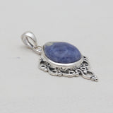 925 Sterling Silver Sodalite Pendants