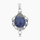 925 Sterling Silver Sodalite Pendants