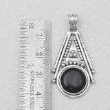 Rainbow Moonstone Silver Pendants