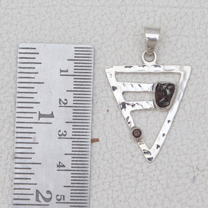 925 Sterling Silver Meteorite Pendants