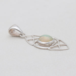 925 Sterling Silver Ethiopian Opal Pendants