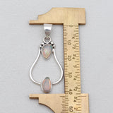 925 Silver Herkimer Quartz Pendants