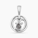 925 Silver Herkimer Quartz Pendants