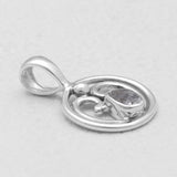 925 Silver Herkimer Quartz Pendants