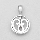 925 Silver Herkimer Quartz Pendants
