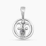 925 Silver Herkimer Quartz Pendants