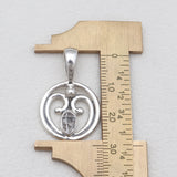 925 Silver Herkimer Quartz Pendants