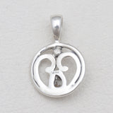 925 Silver Herkimer Quartz Pendants