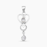 925 Silver Herkimer Quartz Pendants