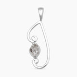 925 Silver Herkimer Quartz Pendants