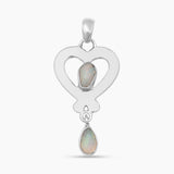 925 Sterling Silver Herkimer Quartz Pendants