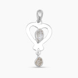 925 Sterling Silver Herkimer Quartz Pendants