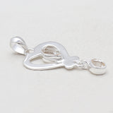 925 Sterling Silver Herkimer Quartz Pendants