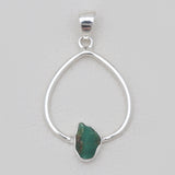 Rough Agni Manitite Silver Pendants