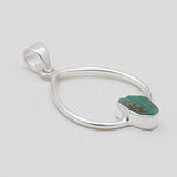 Rough Agni Manitite Silver Pendants
