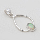 Ethiopian Opal Silver Pendants