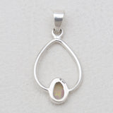 Ethiopian Opal Silver Pendants