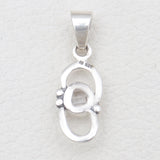 925 Silver Herkimer Quartz Pendants