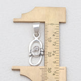 925 Silver Herkimer Quartz Pendants