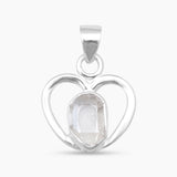 Raw Herkimer Herkimer Quartz Pendants
