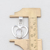 Raw Herkimer Herkimer Quartz Pendants