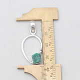 925 Sterling Silver Emerald Pendants