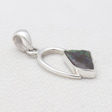 Ammolite Silver Pendants
