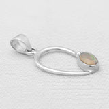Ethiopian Opal Silver Pendants