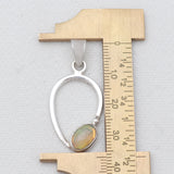 Ethiopian Opal Silver Pendants