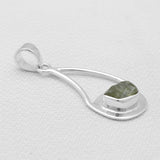 Herkimer Quartz Silver Pendants