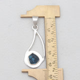 Neon Apatite Silver Pendants