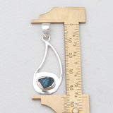 Neon Apatite Silver Pendants