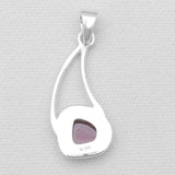 925 Sterling Silver Garnet Pendants