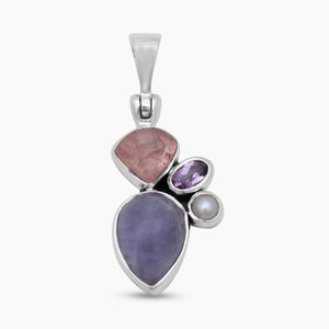 Hackmanite Silver Pendants