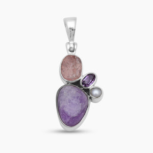 Hackmanite Silver Pendants