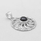 Rainbow Moonstone Silver Pendants