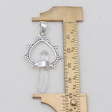 Crystal Silver Pendants