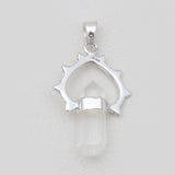 Crystal Silver Pendants
