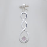 925 Sterling Silver Purple Amethyst Pendants