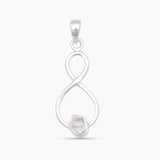 925 Silver Herkimer Quartz Pendants