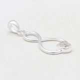 925 Silver Herkimer Quartz Pendants